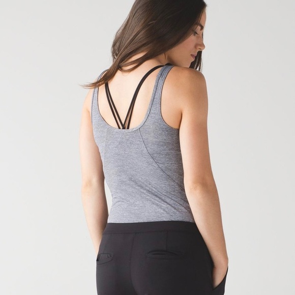 Lululemon‎ Back At It Tank, Dark Olive (Sz 4) - Picture 5 of 6